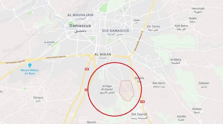 Hajar al-aswad, Syria